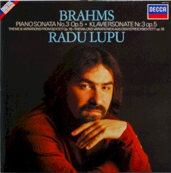 Piano Sonata No.3 in F Minor, Op.5 / Theme and Variations in D Minor