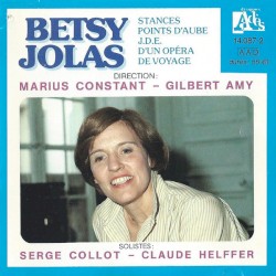 Stances / Points d'aube / J.D.E. / D'un opéra de voyage