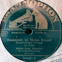 Hausmusik im Hause Krause / Ede und Flöte mit der Trompete
