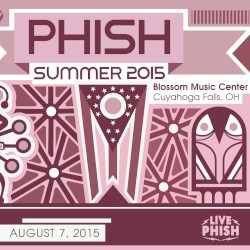 2015‐08‐07: Blossom Music Center, Cuyahoga Falls, OH, USA