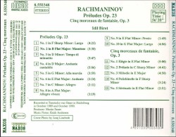 Preludes, op. 23 / Cinq morceaux de fantaisie, op. 3