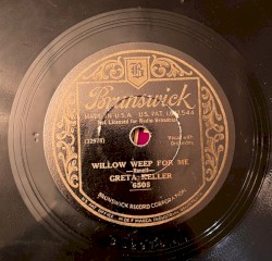 Willow Weep for Me / I'll Never Have to Dream Again