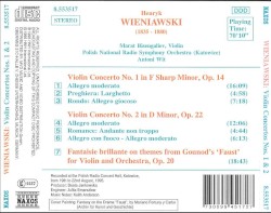 Violin Concertos nos. 1 and 2 / Faust Fantasy