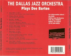 The Dallas Jazz Orchestra Plays Dee Barton