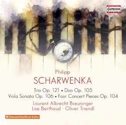 Trio, op. 121 / Duo, op. 105 / Viola Sonata, op. 106 / Four Concert Pieces, op. 104