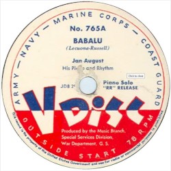 Babalu / I Can’t Believe That You’re in Love With Me / I Can’t Give You Anything but Love Baby