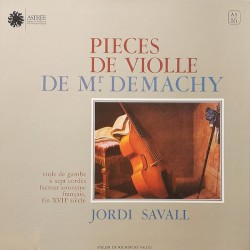 Pièces de violle de Mr Demachy