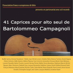 41 Caprices pour alto seul
