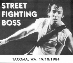Street Fighting Boss: Tacoma, WA. 19/10/1984