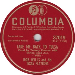 Take Me Back to Tulsa / New Worried Mind