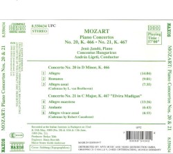 Piano Concertos No.20, K.466 & No.21, K.467