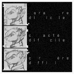 caractère difficile