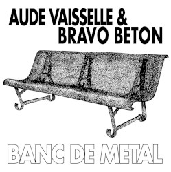 Banc de métal