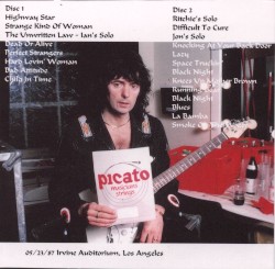1987‐05‐23: Locked in a Paper Cage: Irvine Auditorium, Los Angeles