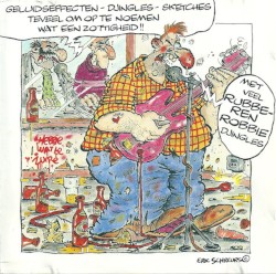 Djingles, geluidseffecten, maffe sketches .....wat een zottigheid!