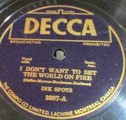 I Don't Want to Set the World on Fire / Hey Doc!