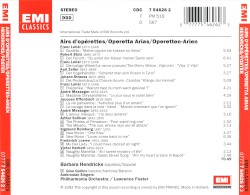 Airs d'opérettes / Operetta Arias / Operetten-Arien