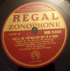 You'll Be Far Better Off in a Home / I Did What I Could With My Gas Mask