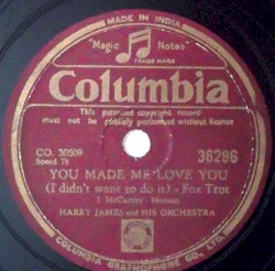 You Made Me Love You / A Sinner Kissed an Angel
