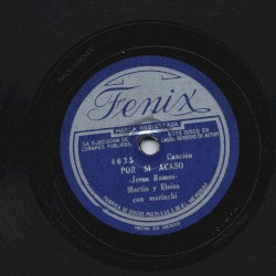 Por si acaso / Ne me tengas lástima