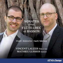 Sonates pour flûte à bec et basson