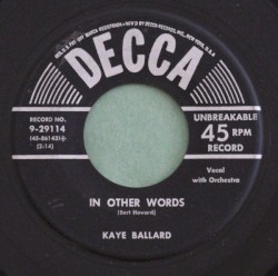 In Other Words / Lazy Afternoon