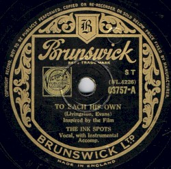 To Each His Own / Everyone Is Saying Hello Again