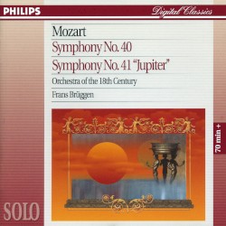 Symphony no. 40 / Symphony no. 41 “Jupiter”