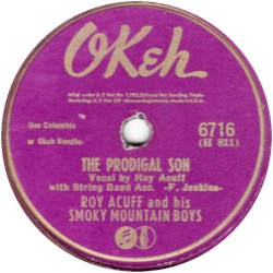 The Prodigal Son / Not a Word From Home