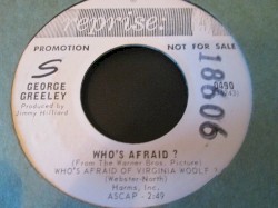 Who's Afraid? / Jungle Fantasy