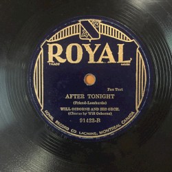 Say It Isn’t So / After To-Night