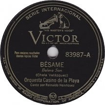 Bésame / Tres palabras