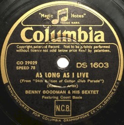 As Long as I Live / I Found a New Baby