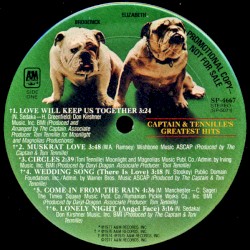 Captain & Tennille's Greatest Hits