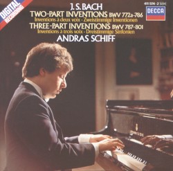 Two‐Part Inventions, BWV 722a–786 / Three‐Part Inventions, BWV 787–801