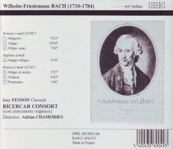 Cembalo Konzerte - Sinfonia
