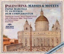 Masses & Motets (Papae Marcelli / Tu Es Petrus / Dum Complerentur)