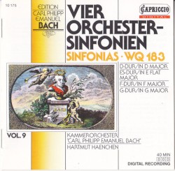 Vier Orchester-Sinfonient Wq 183