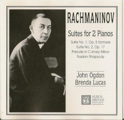 Suites for Two Pianos nos. 1 & 2