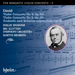 The Romantic Violin Concerto, Volume 9: Violin Concerto no. 4, op. 23 / Violin Concerto no. 5, op. 35 / Andante and Scherzo capriccioso, op. 16