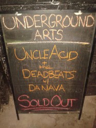 Live at Underground Arts