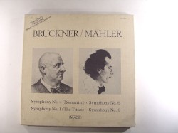 Bruckner: Symphonie Nr. 4 »Romantische« / Symphonie Nr. 6 / Mahler: Symphonie Nr. 1 »DerTitan« / Symphonie Nr. 9