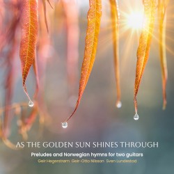 As the golden sun shines through