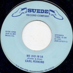 We Did in 54 / I Don’t Want to Fall in Love Again