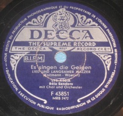 Es singen die Geigen