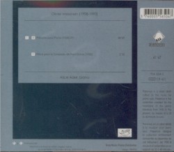 Préludes pour piano / Pièce pour le tombeau de Paul Dukas