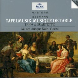 Trios and quartets from "Tafelmusik"