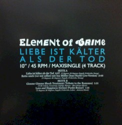 Liebe ist kälter als der Tod