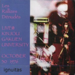 Live@ Kinjou Gakuen University October 30 1976
