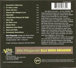 Ella Sings Broadway